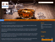 Tablet Screenshot of cafestout.nl
